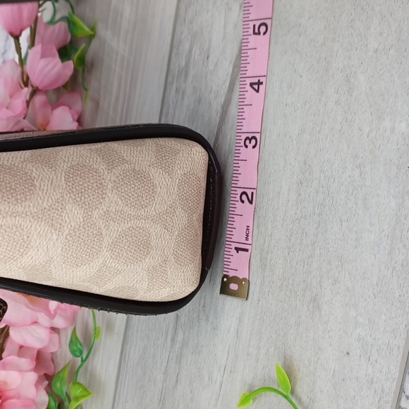 Coach Troupe Tote 16 In Signature Canvas With Snakeskin Detail - Picture 8 of 15